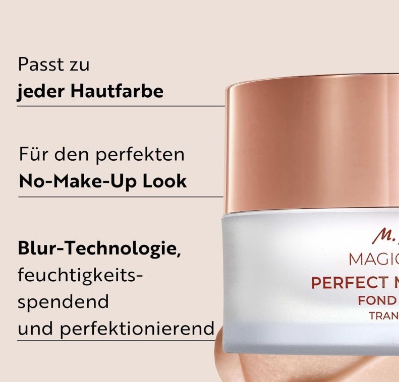 M. Asam Magic Finish Perfect Me Transparentes (30ml), Perfekter No-Make-up Look für einen makellosen Teint 