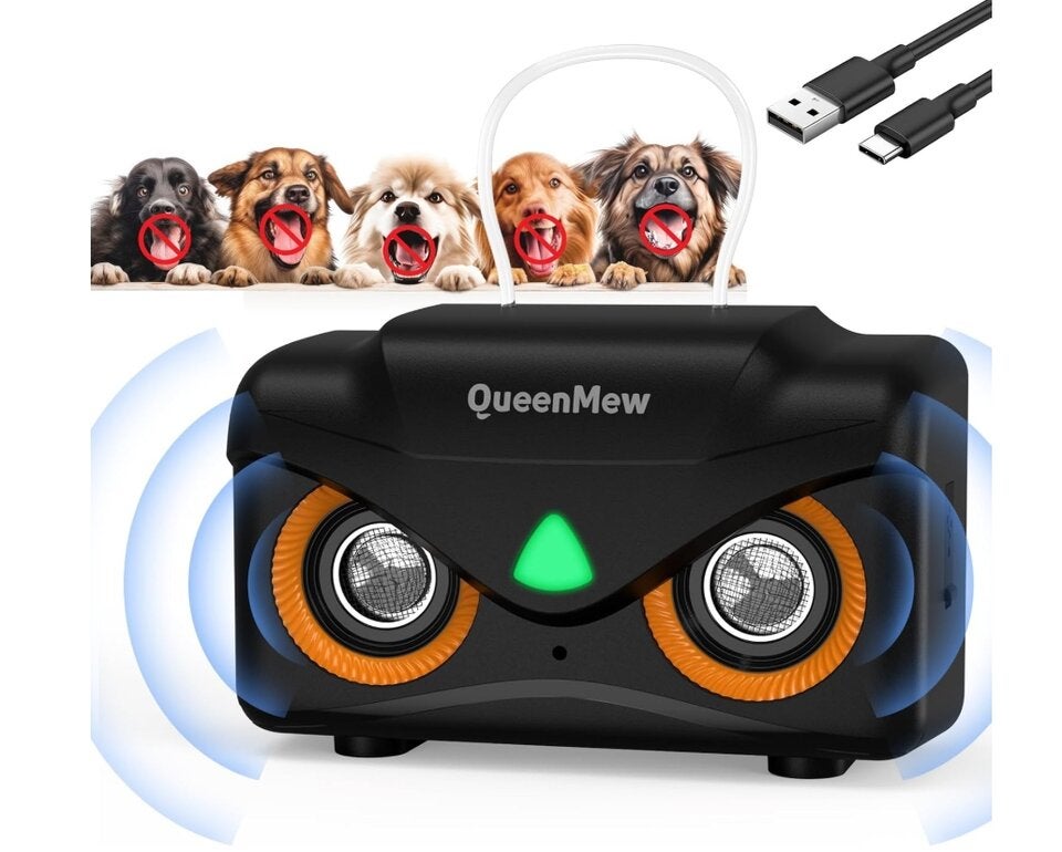 Bubbacare Antibell für Hunde mit 15M Reichweite 