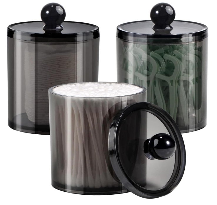 ALINK Kosmetik Organizer, 3 Stk Wattestäbchen Halter 