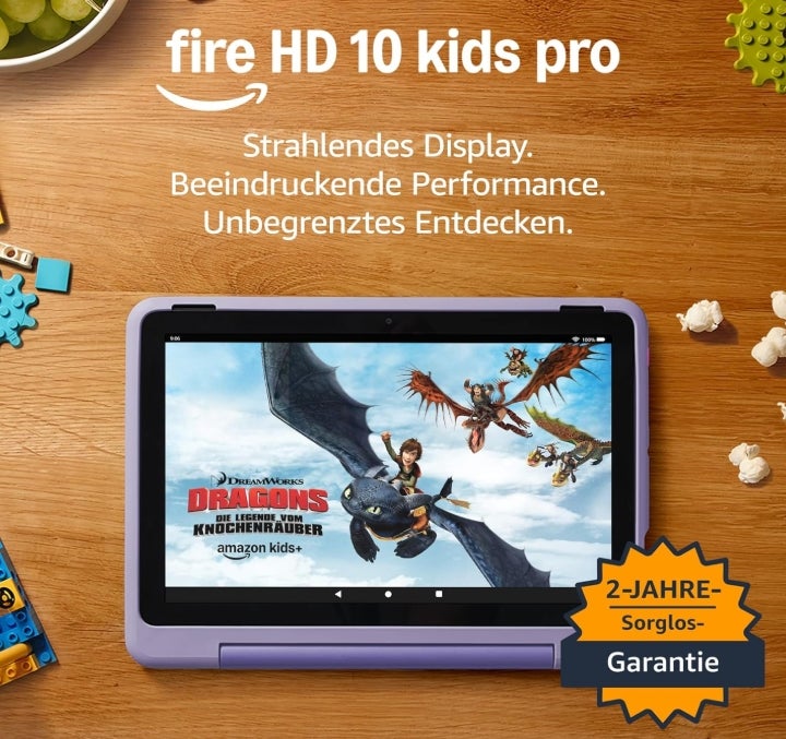 Fire HD 10 Kids Pro-Tablet (Neueste Generation), für Kinder ab dem Grundschulalter 