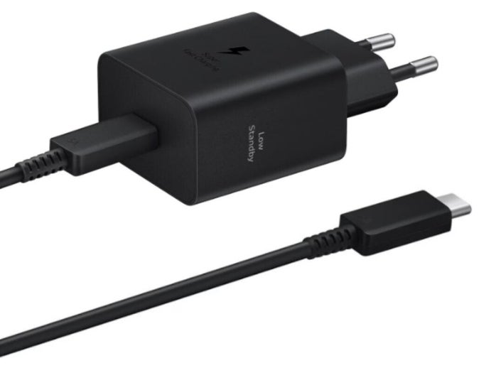Samsung EP-T4511 schwarz USB-C Schnellladedapter mit Datenkabel 45W 