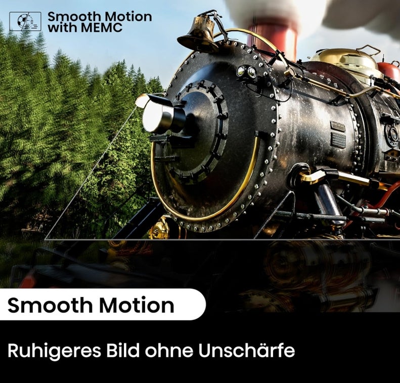 Hisense 55E6NT 139cm (55 Zoll) Fernseher, 4K UHD Smart TV, Precision Colour, HDR, Dolby Vision, 60Hz, Triple Tuner DVB-C/S/S2/T/T2, WiFi, HDMI 2.1, Bluetooth, Alexa Built-in, Schwarz