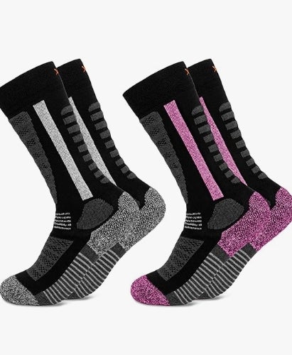 Occulto Kinder Skisocken 2er Pack (Modell: Charlie) 