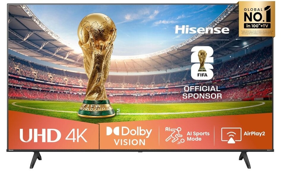 Hisense 43E6NT 108cm (43 Zoll) Fernseher, 4K UHD Smart TV, Precision Colour 