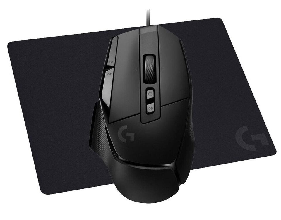 Logitech G502 X (schwarz) Bundle mit Mauspad G240 