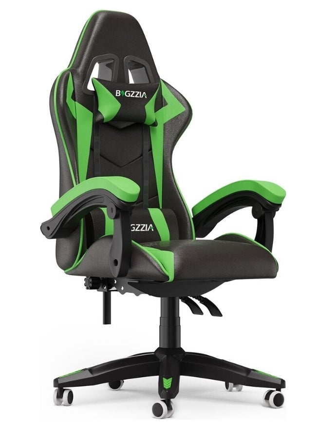 Bigzzia Gaming Stuhl schwarz/grün 