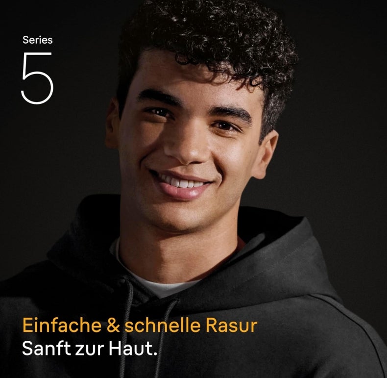 Braun Series 5 Rasierer Herren Elektrisch, Elektrorasierer, 50 Min. Akku, Rasierapparat, Präzisionstrimmer-Aufsatz, Kabelloser Nass- und Trockenrasierer, Wasserdicht, Made in Germany, 52-B1200si, Blau 