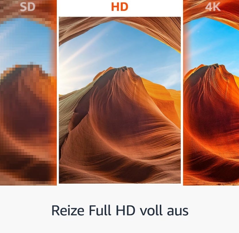 Amazon Fire TV Stick HD (Neueste Generation), Free- und Live-TV, Alexa-Sprachfernbedienung, Smart-Home-Steuerung, HD-Streaming 