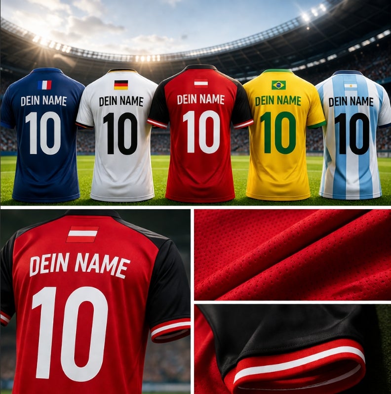 Personalisiertes Trikot WM 2026