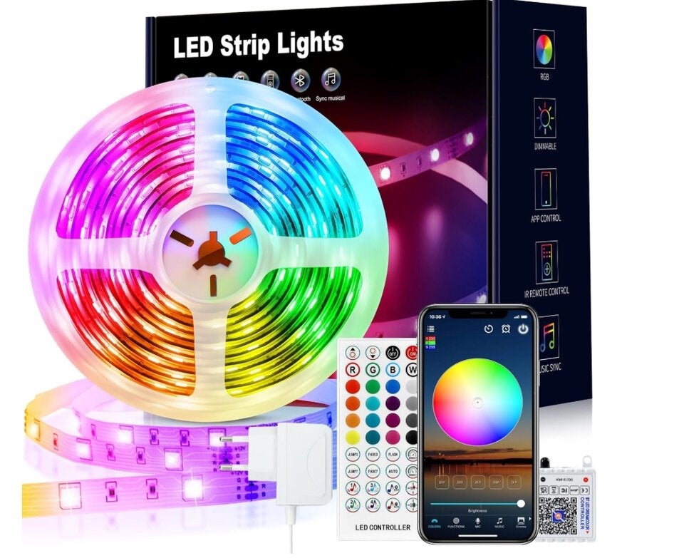 VKH LED Strip 10m, LED Streifen Bluetooth RGB LED Band 10m Selbstklebend&nbsp;