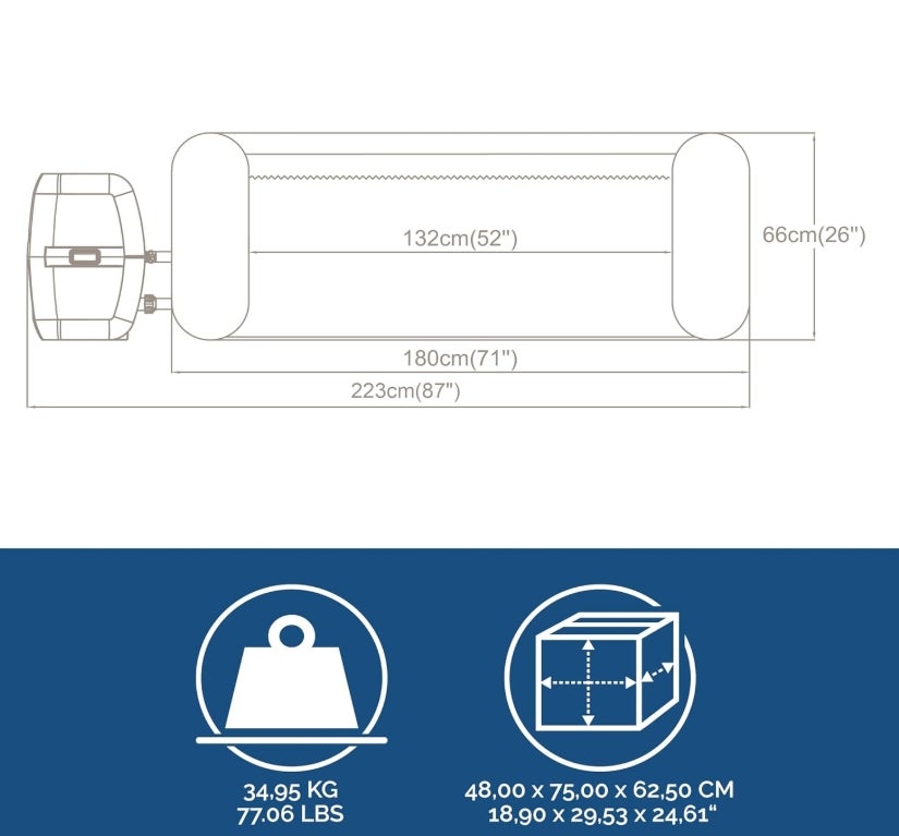 Bestway Lay-Z-SPA Miami AirJet Whirlpool