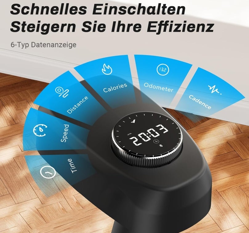 MERACH Heimtrainer Fahrrad mit Verstellbarem Widerstand