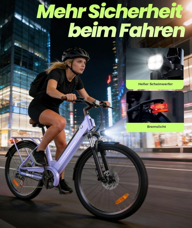 Finbike E Bike für Erwachsene 250W, 14
