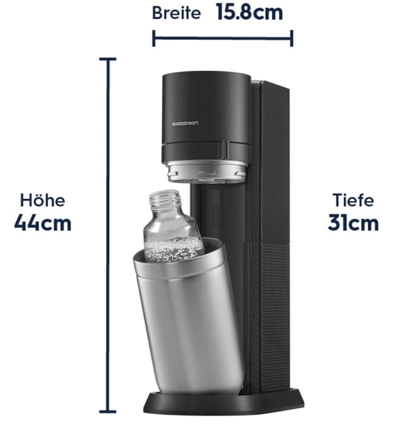 SodaStream Wassersprudler DUO mit Quick-Connect CO2-Zylinder - jetzt auf Amazon!
