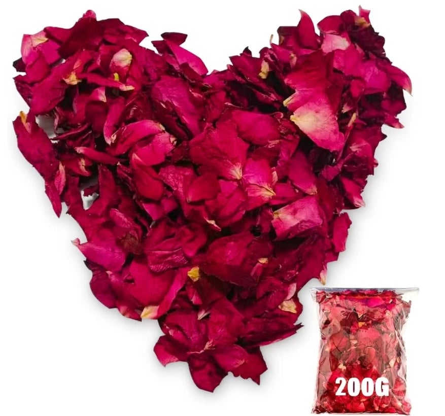 100% Blütenblätter, Natürliche Getrocknete Rosenblätter Biologisch Konfetti Rose&nbsp;