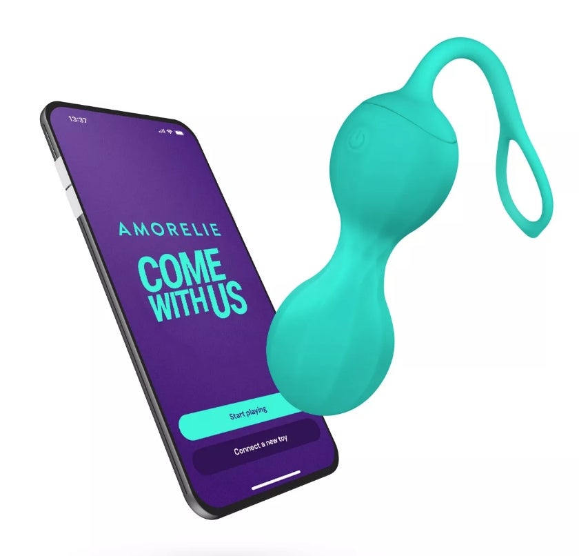 AMORELIE Joy »Shimmer« App-gesteuerte Liebeskugeln 