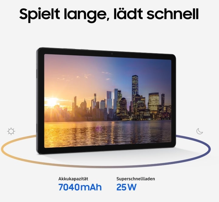 Samsung Galaxy Tab A11+, AI Tablet, 11 Zoll Display, 90 Hz Bildwiederholrate, 128 GB Speicher, 6 GB RAM, Android, Dolby Atmos Quad-Lautsprecher, Gray, 3 Jahre Herstellergarantie 