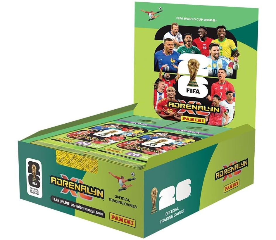 Panini FIFA World Cup 2026™ Adrenalyn XL™ Trading Cards (Fatpack Box) 