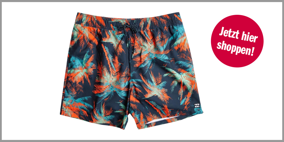 Billabong Island Boardshort 16‘‘ – für 18,25 Euro bei Amazon*