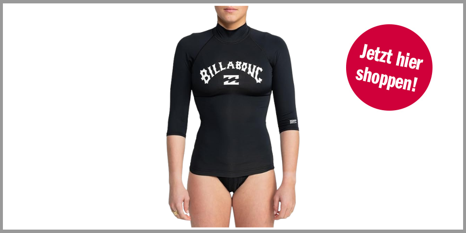 Billabong Tropic Surf Rashguard Tee – für 13,98 Euro bei Amazon*