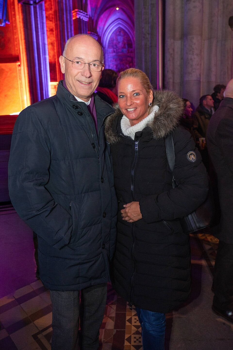 Toni Faber mit seiner Begleiterin Nathalie.