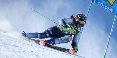 Brignone in Sölden weit voraus - Gritsch Siebente