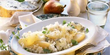 Birnenrisotto