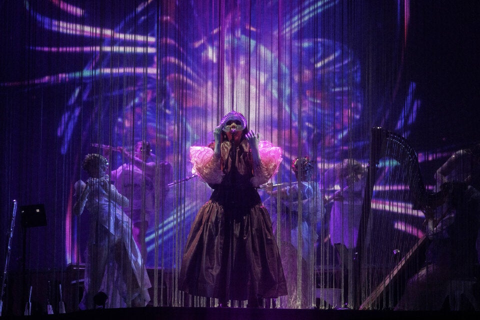 Björk verzauberte Wien mit Avantgarde-Spektakel