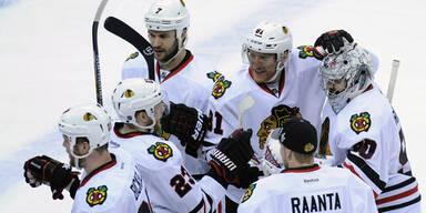 Titelverteidiger Chicago im NHL-Halbfinale