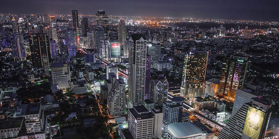 Blick von der Lebua Sky Bar