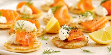 Blinis-Lachs