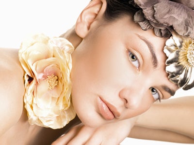 Blumige Make-up-Look 1