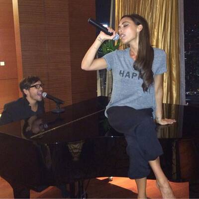 Victoria Beckham kann echt Spaß haben