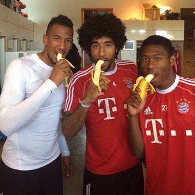 Austria Wiens Ola Kamara und James Holland