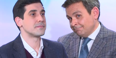 Bohrn Mena und Gerald Grosz