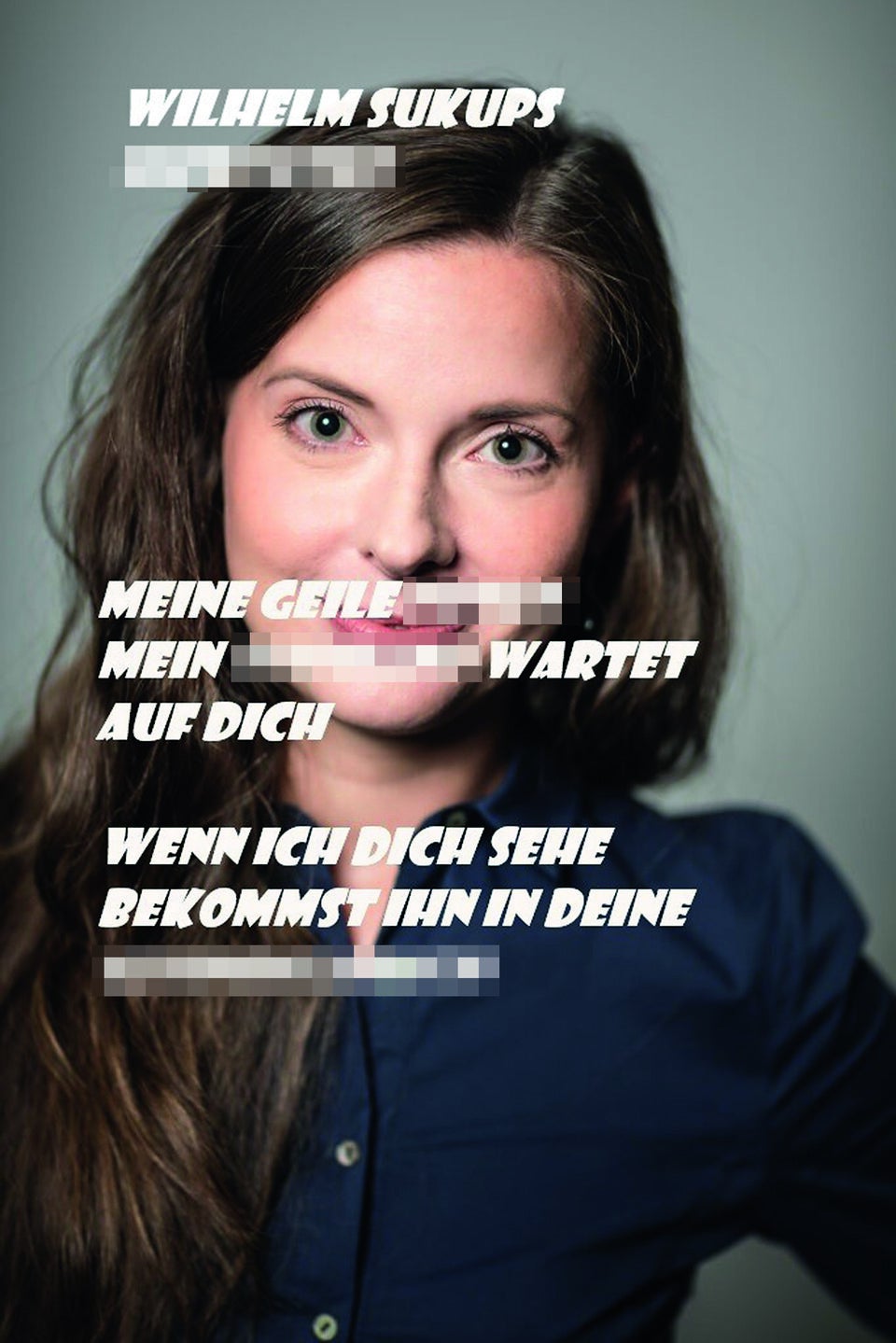 Schlimmste Drohungen und Beschimpfungen (wie diese von einem Hassposter genauso gestaltete), sowie grauenvolle Fotos erhält Veronika Bohrn Mena regelmäßig.  