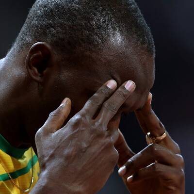 Der irre Gold-Jubel von Usain Bolt