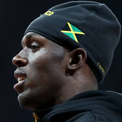 Der irre Gold-Jubel von Usain Bolt