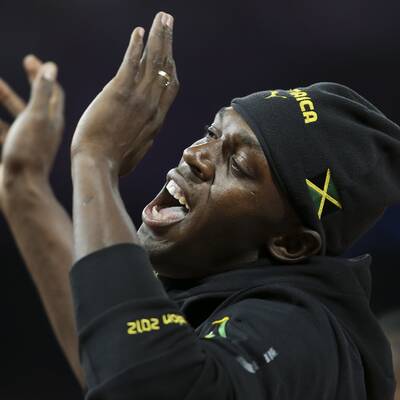 Der irre Gold-Jubel von Usain Bolt