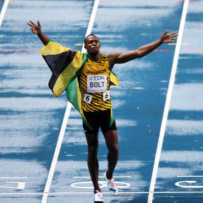 Bolt sprintet zu Gold