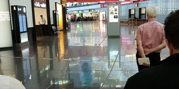 Bombenalarm Flughafen