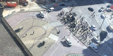 Bombendrohung Brüssel Bahnhof