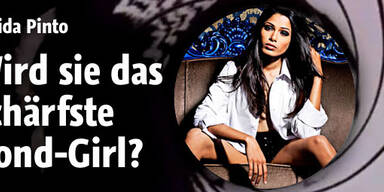 Wird Freida Pinto das schönste Bond-Girl?