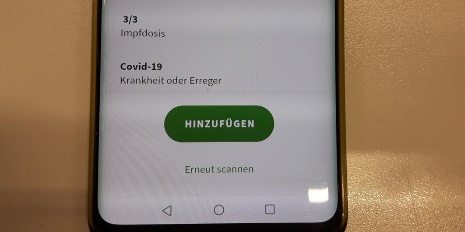 So kommt die Booster-Impfung in den Grünen Pass