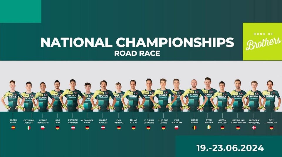 Bora-Hansgrohe Nationale Meisterschaften