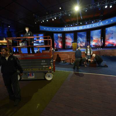 Barack Obama und Bruce Springsteen in Madison / Wisconsin 