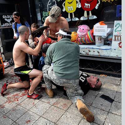 So brutal wurden Läufer zerfetzt