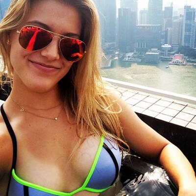 So sexy urlauben die Tennis-Ladies