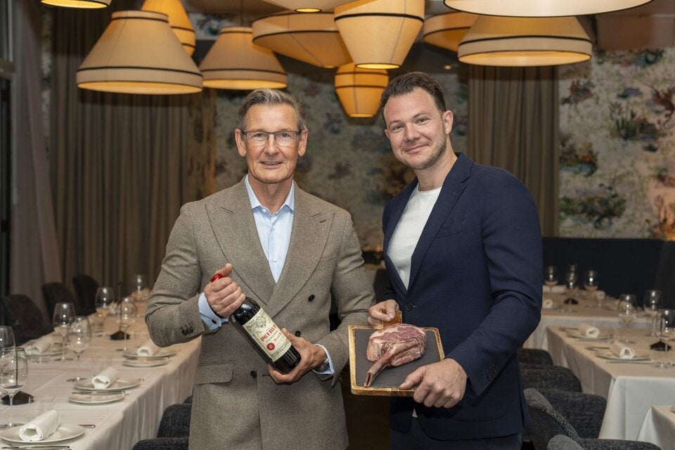 Investor Alexander Schütz und Boxwood-Geschäftsführer Benjamin Buxbaum.