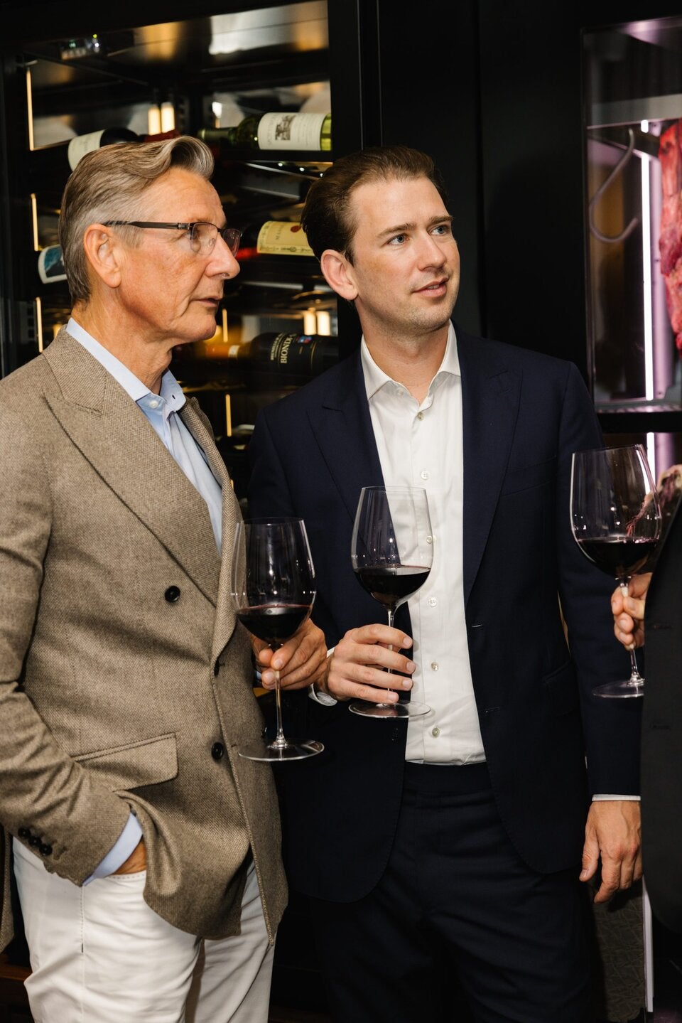 Alexander Schütz und Sebastian Kurz